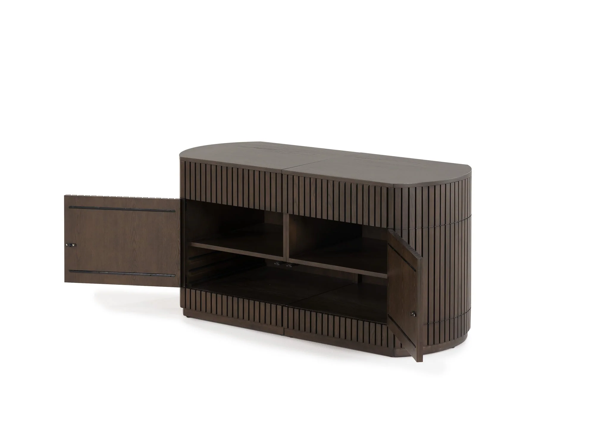 Transformer Round Sideboard - Panel Storage - Image 14