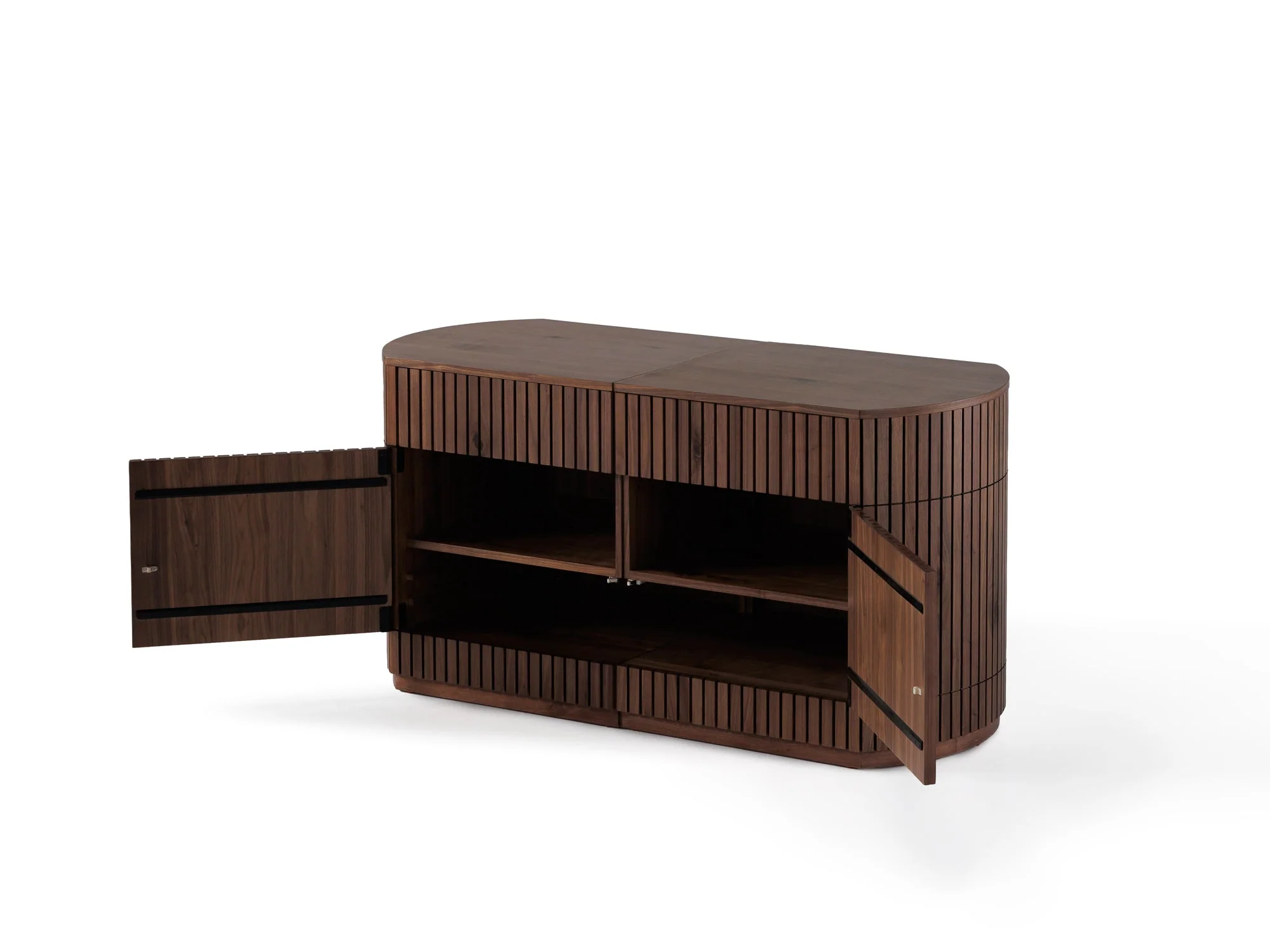Transformer Round Sideboard - Panel Storage - Image 45
