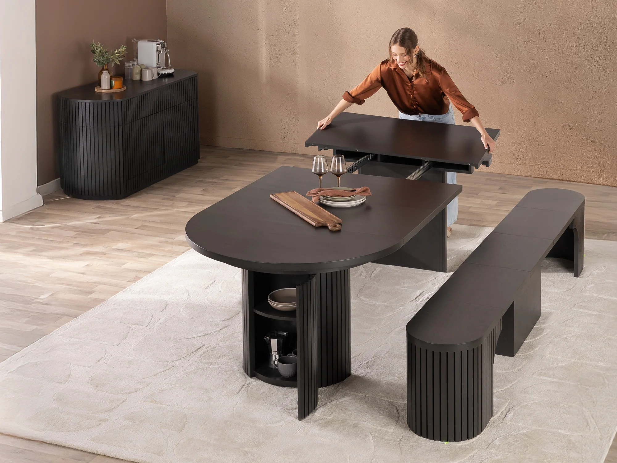 Round Dining Set - The Practical - Image 4