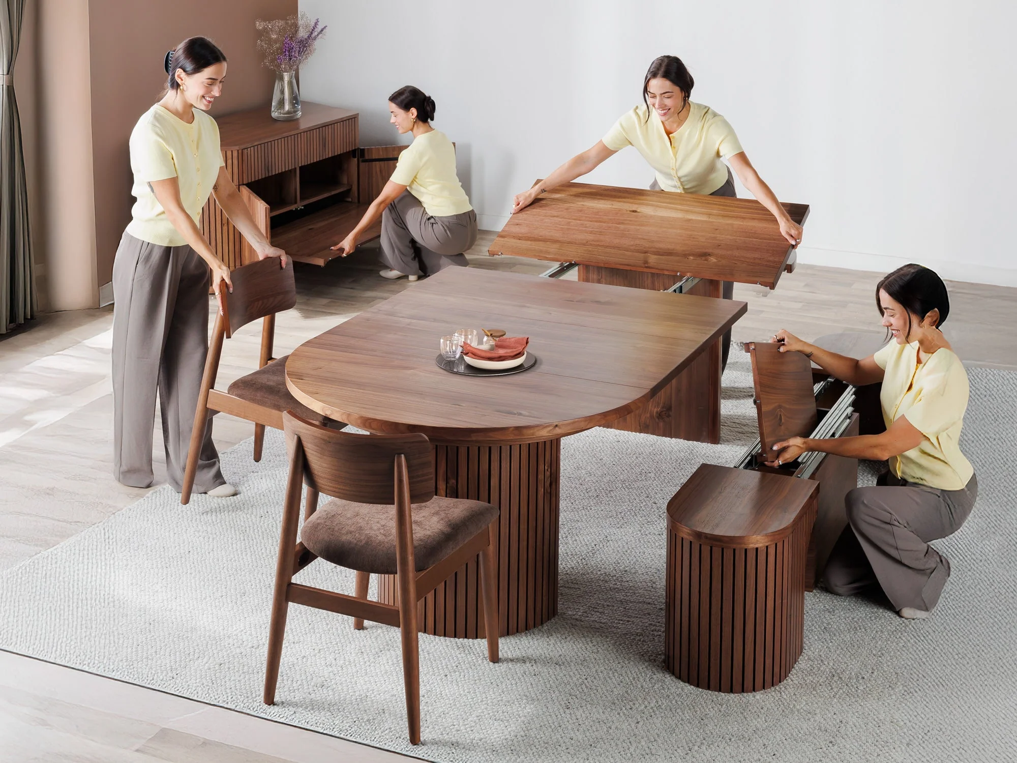 Round Dining Set - The Practical - Image 71