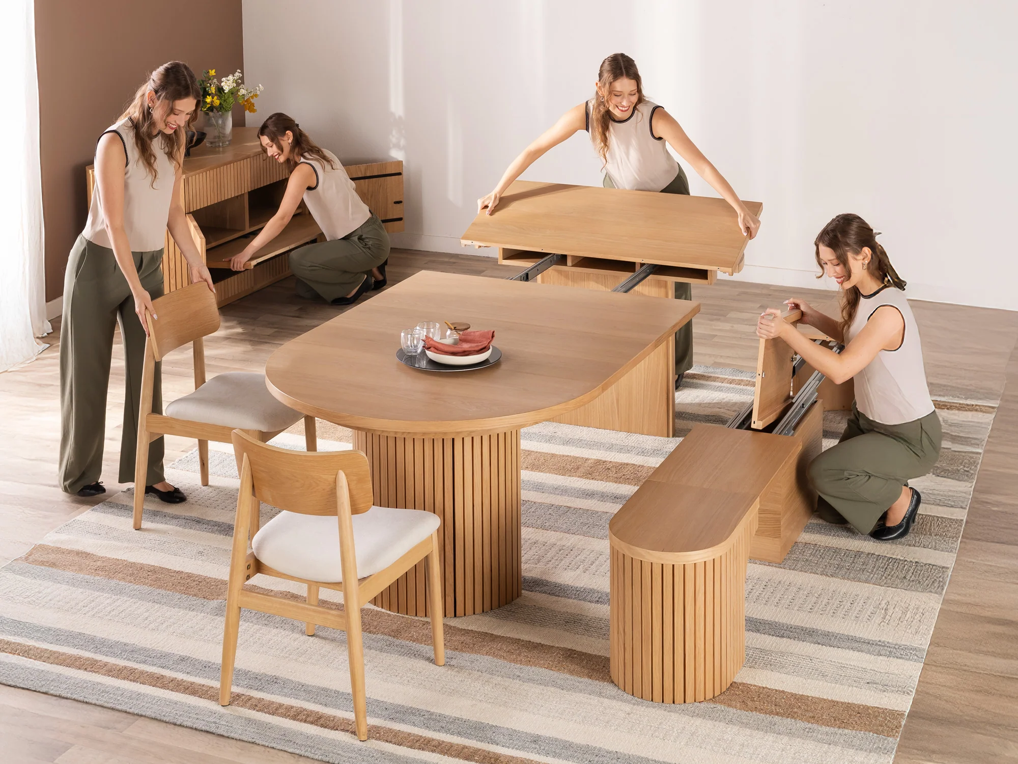 Round Dining Set - The Host - Image 19