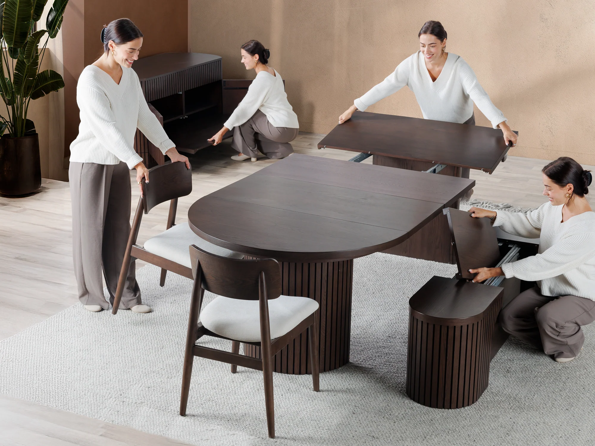 Round Dining Set - The Host - Image 45