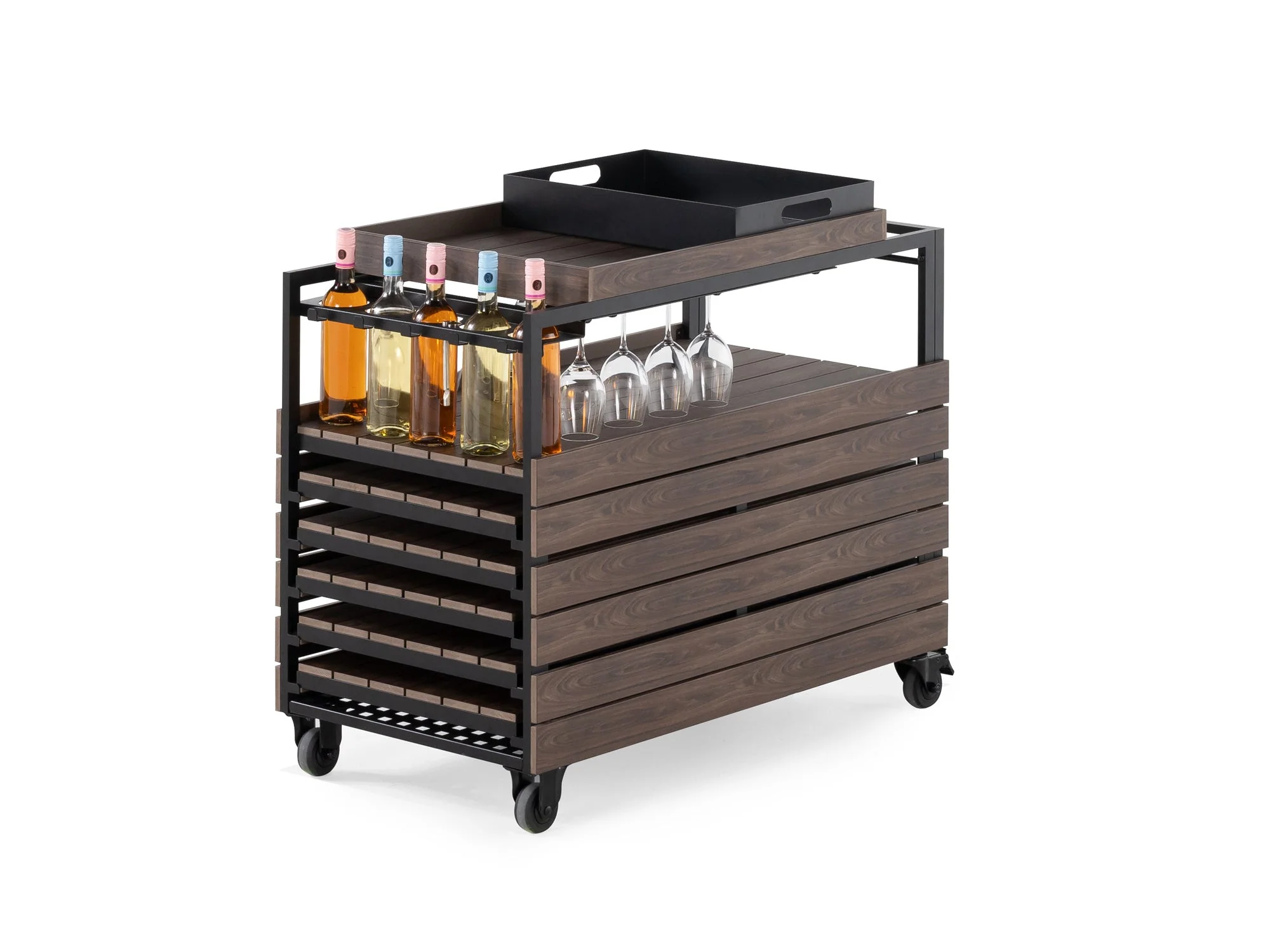 Transformer Outdoor Bar Cart - Panel Storage (Copy) - Image 4
